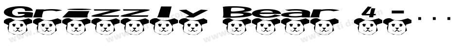 Grizzly Bear 4字体转换